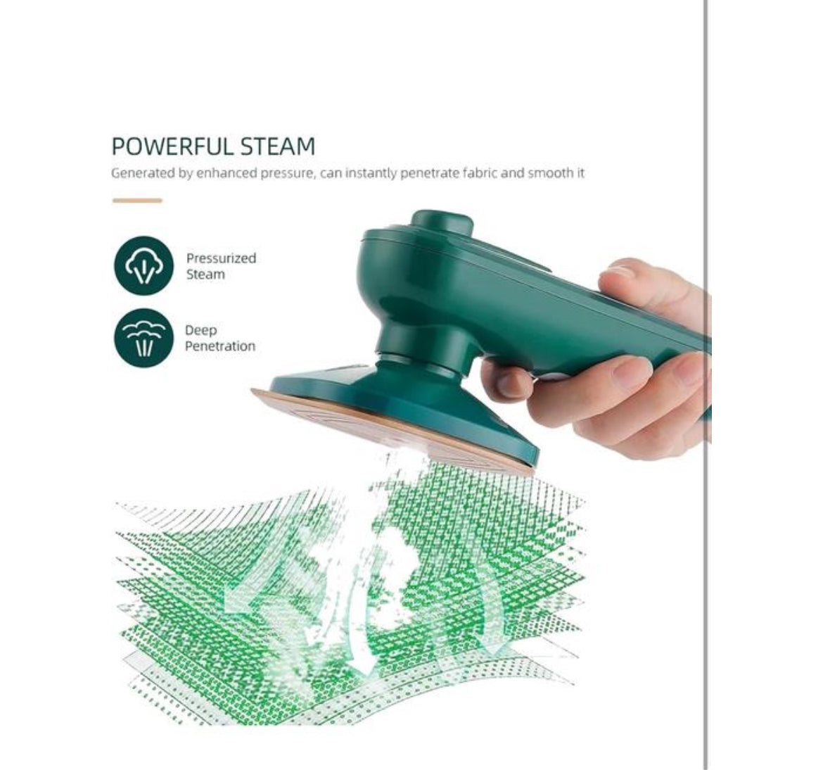 Ultimate Micro-Steam Iron Combo