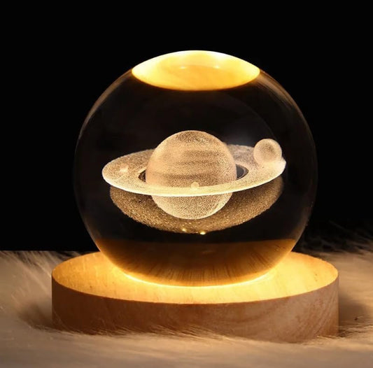 Multicolours 3D Solar System Lamp