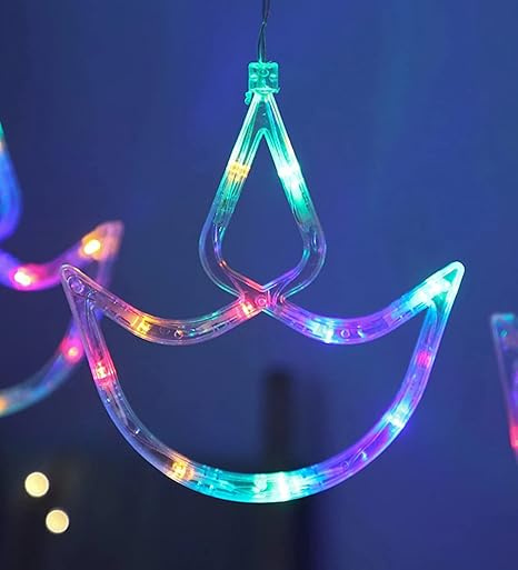 Diya Curtain Lights | Multicolour