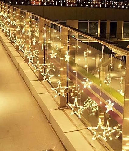Star Curtain Lights | Warm White LED Light