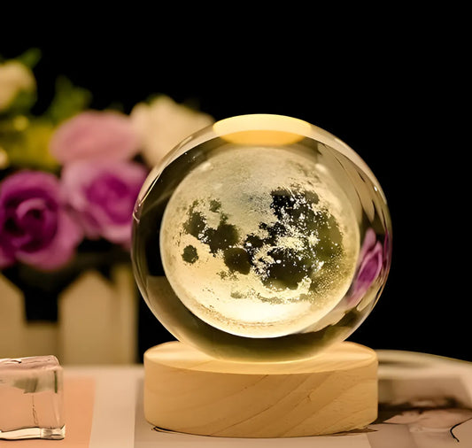 Multicolours 3D Moon Light Lamp